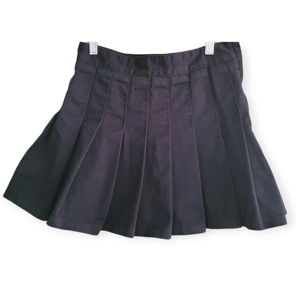 Black Pleated Tennis Skirt Skort by J. Galt, Size S - Picture 3 of 10